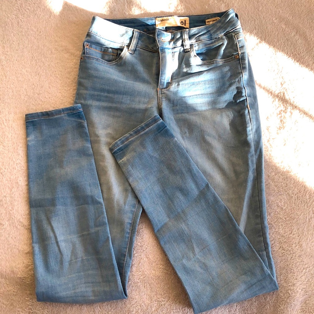 Garage Blue High Waist Jeans